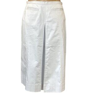 Nike Golf Dri-Fit Skirt 3-Pocket Front Pleat 10/M Light Khaki Beige Modesty 295G